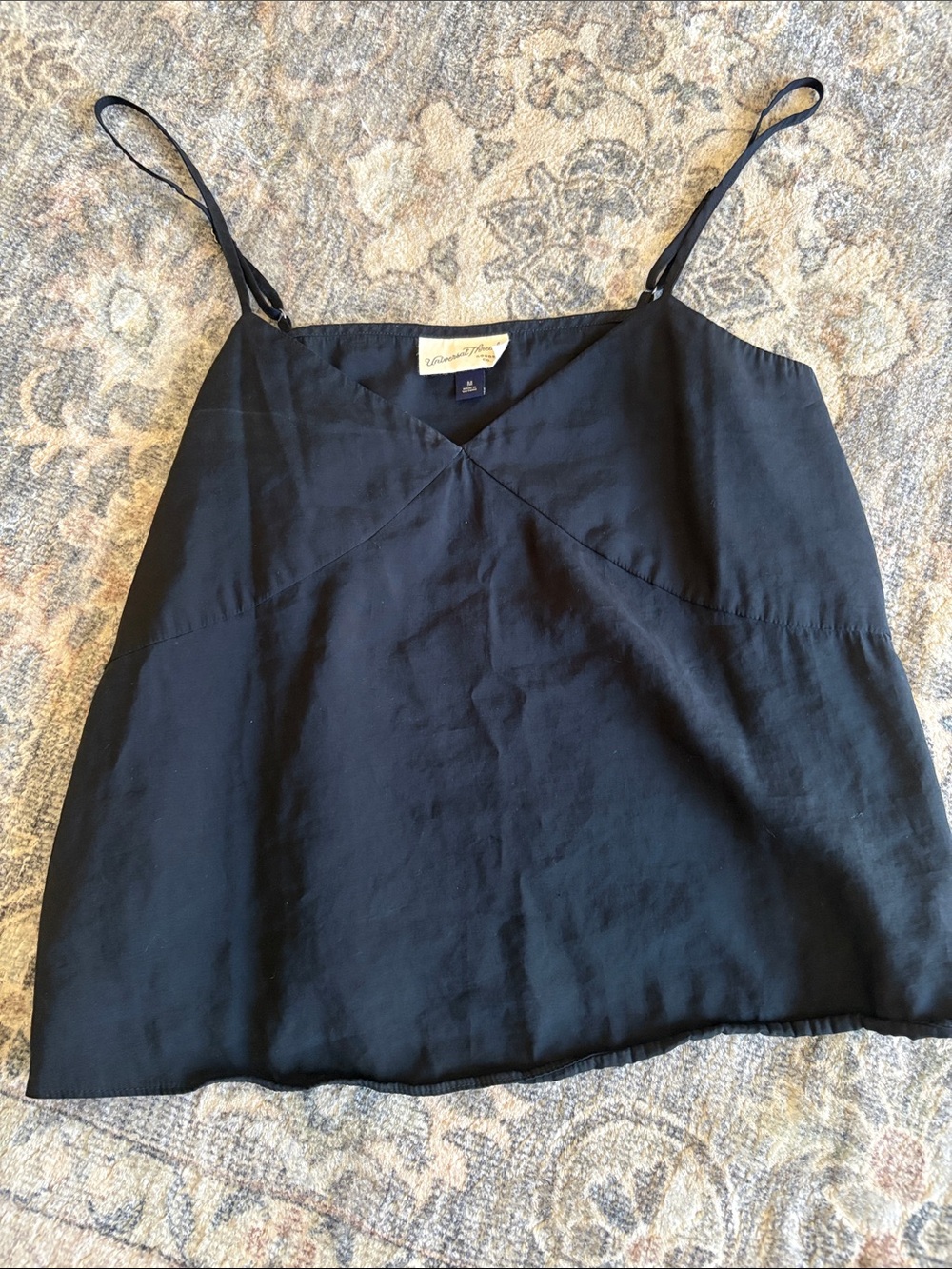 Universal Thread- Black Silk Cami Tank Top